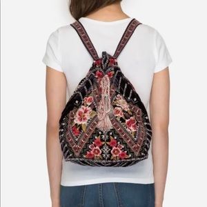 Johnny Was Velvet Backpack